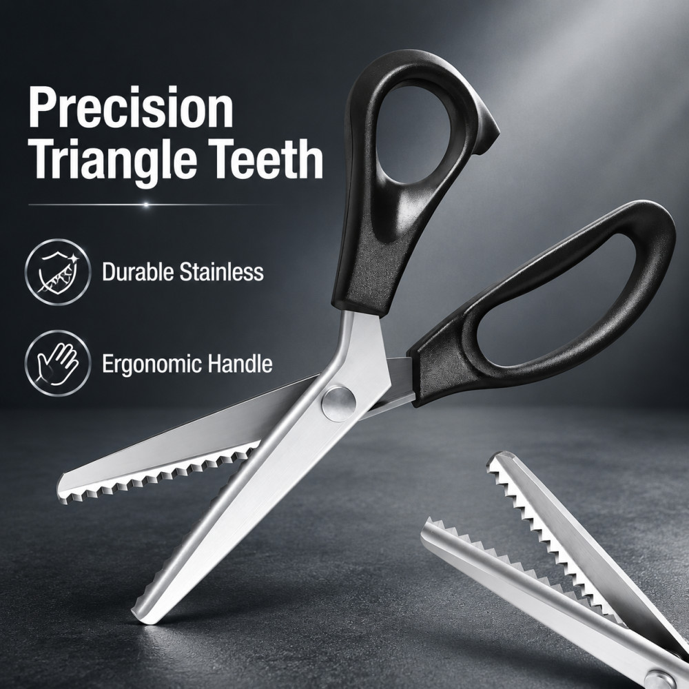 Scissors Stainless Craft - Ножницы зигзаг из нержавеющей стали для