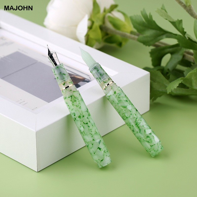 Fountain Pen Ink - MAJOHN N8 смоляная стеклянная ручка, чернильная