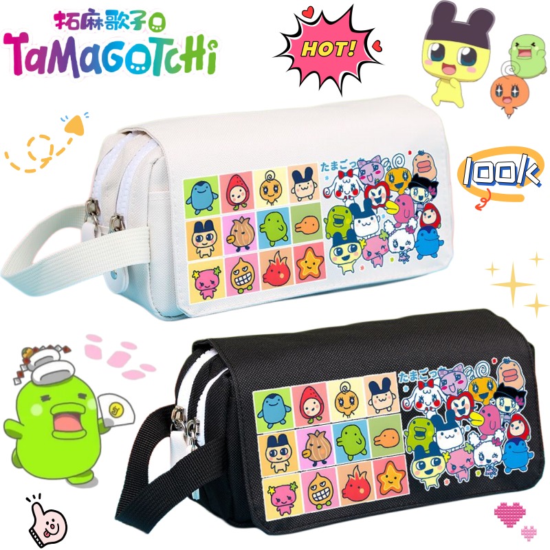 Pencil Case Large - Анимационный персонаж Тамагочи Кучипачи Мимичи Маметчи: