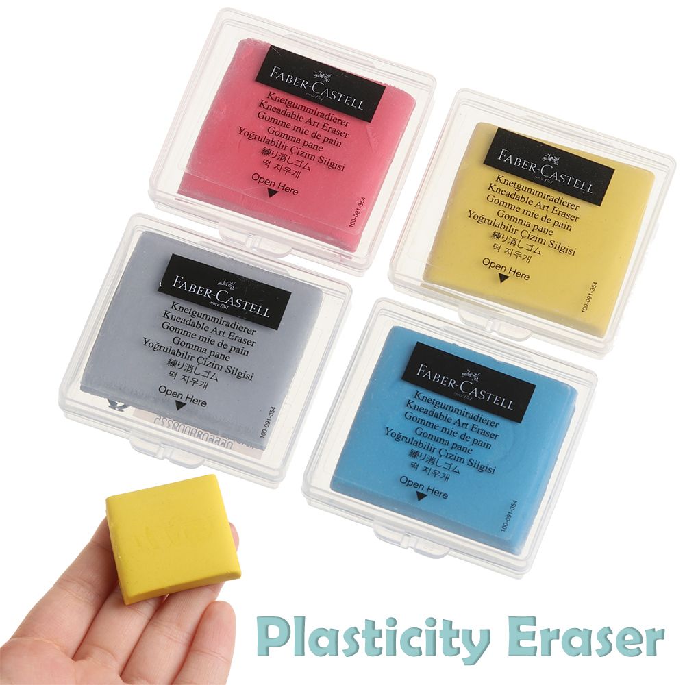 Rubber Eraser Kneaded - Пластикость, резиновый мягкий ластик, протирание, Uglyed