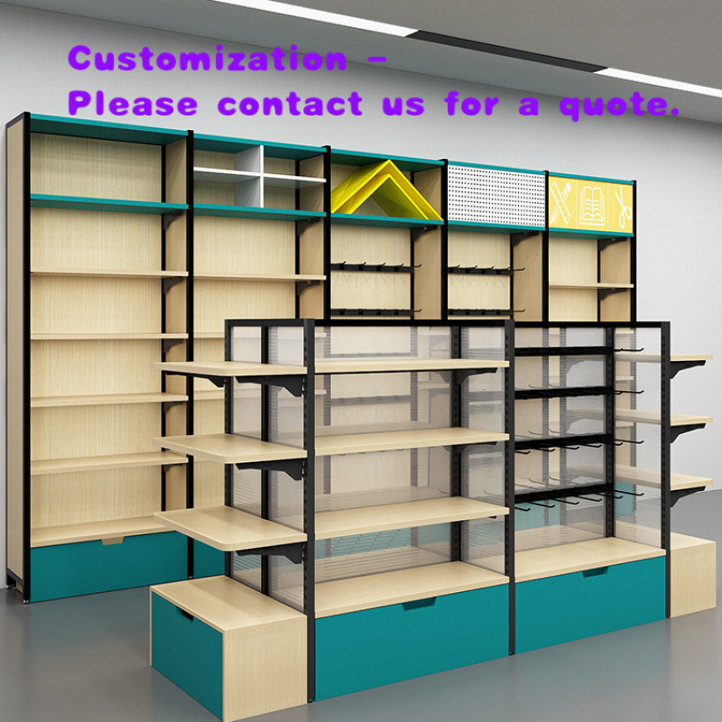 Stationery Office Supply Store - Стеллажи для канцелярских товаров на заказ,