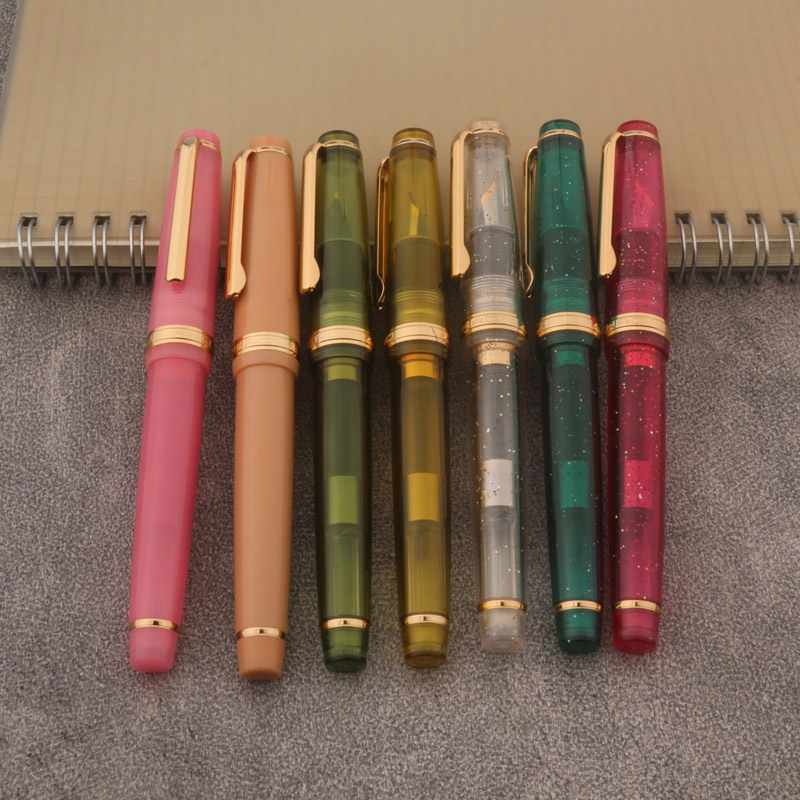 Office Stationery Supply Business - Перьевая ручка JinHao 82, прозрачная чернильная
