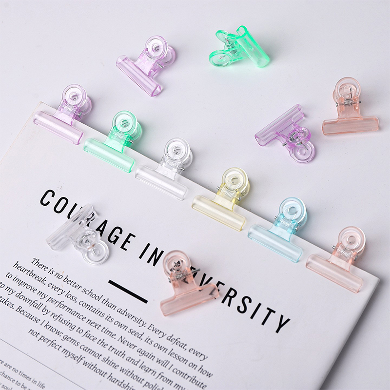 Is Stationery Office Supply - 10/20 шт. пластиковых зажимов для бумаг