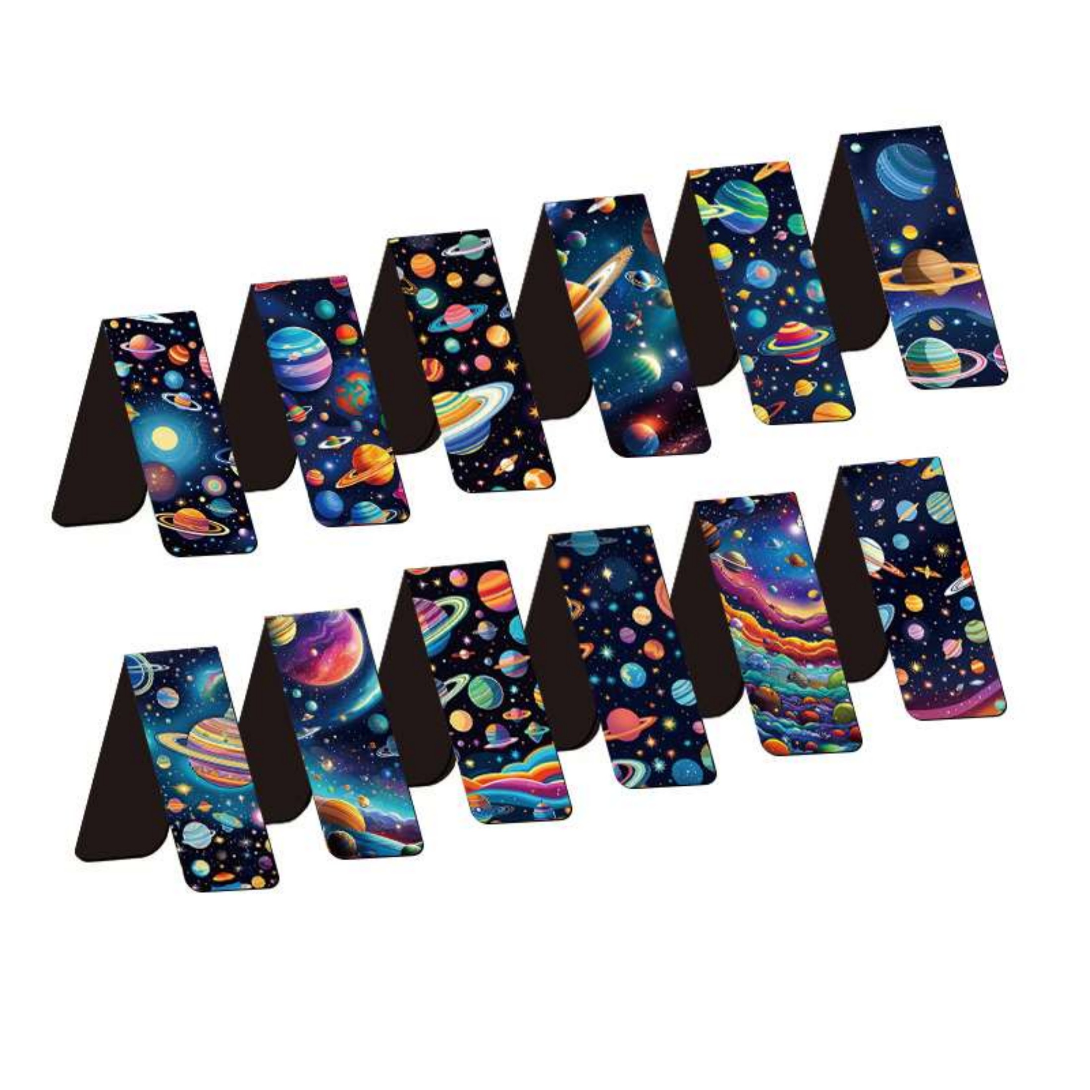 Bookmark Magnetic Clip - 12 шт. магнитные закладки на тему