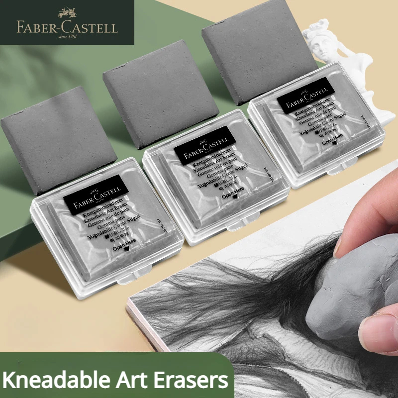 Rubber Eraser Kneaded - Faber-Castell 2 шт. пластиковые ластики для