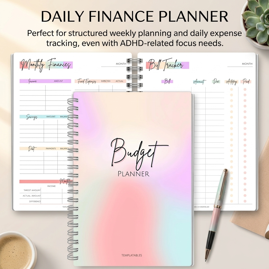 Ежедневный блокнот для учета д – обзор и цена Planner Weekly Budget