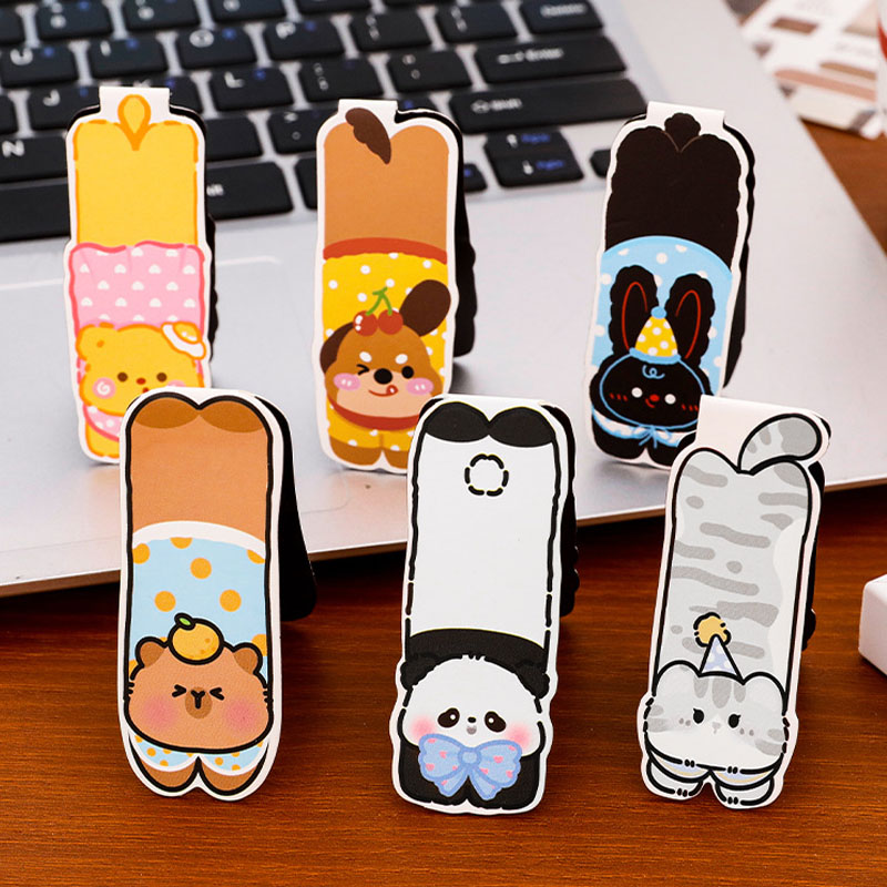 Набор из 6 магнитных закладок  – обзор и цена Bookmark Magnetic Clip