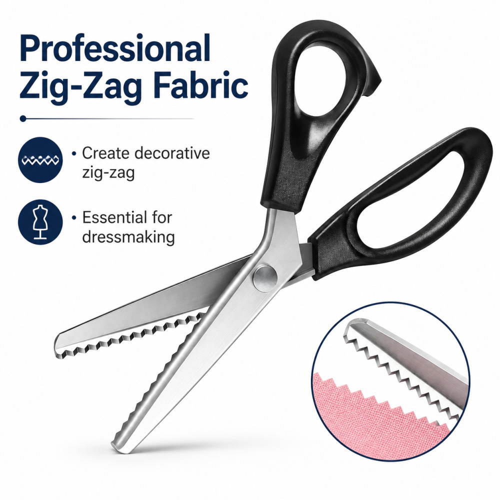 Ножницы зигзаг из нержавеющей  – обзор и цена Scissors Stainless Craft
