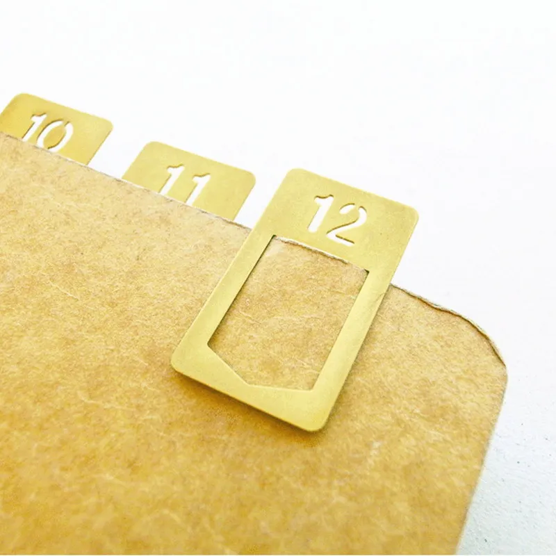 12 шт./партия, винтажные медны – обзор и цена Stationery Office Supply Store