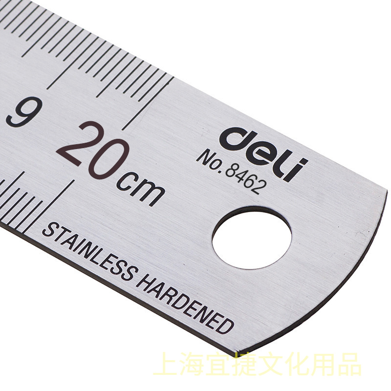 Deli 20 см металлическая пряма – обзор и цена Stationery Office Supply Store