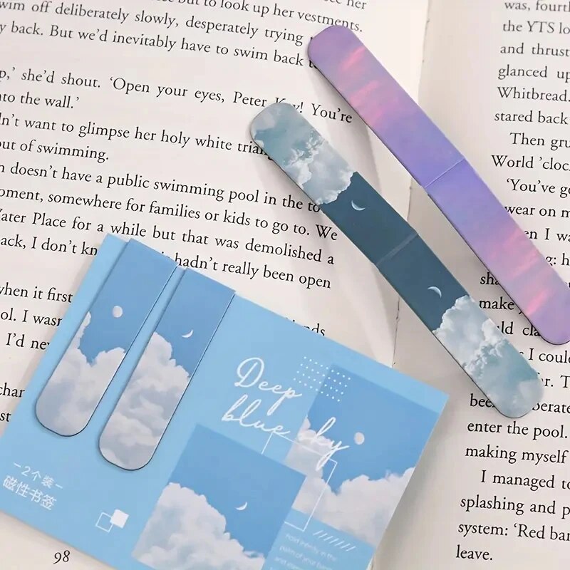 2 шт. магнитные закладки с лан – обзор и цена Bookmark Magnetic Clip