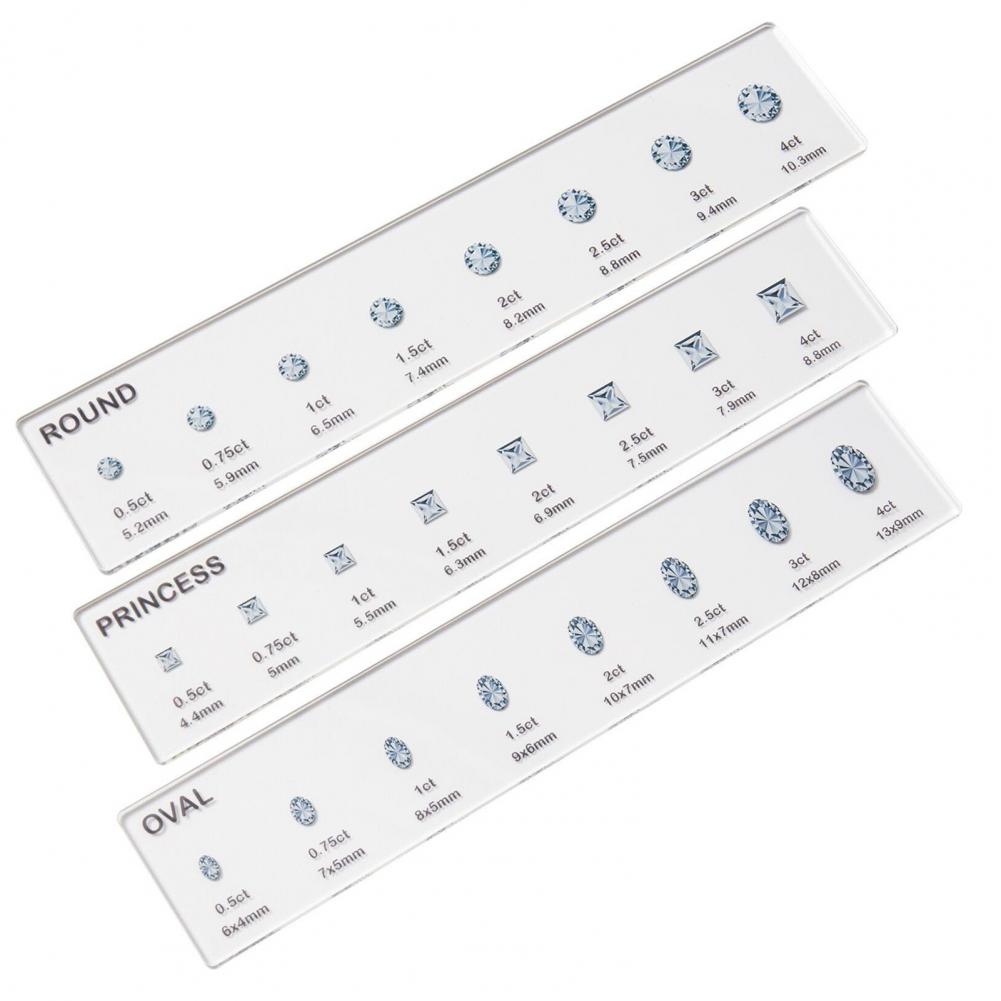 Прочная линейка, прозрачная ак – обзор и цена Ruler Set Transparent