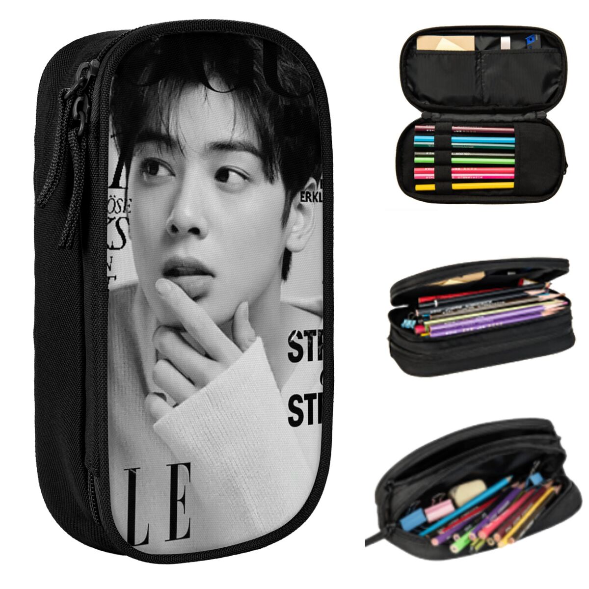 Пенал Cha EunWoo Kpop Astro дл – обзор и цена Stationery And Office Supply Chain