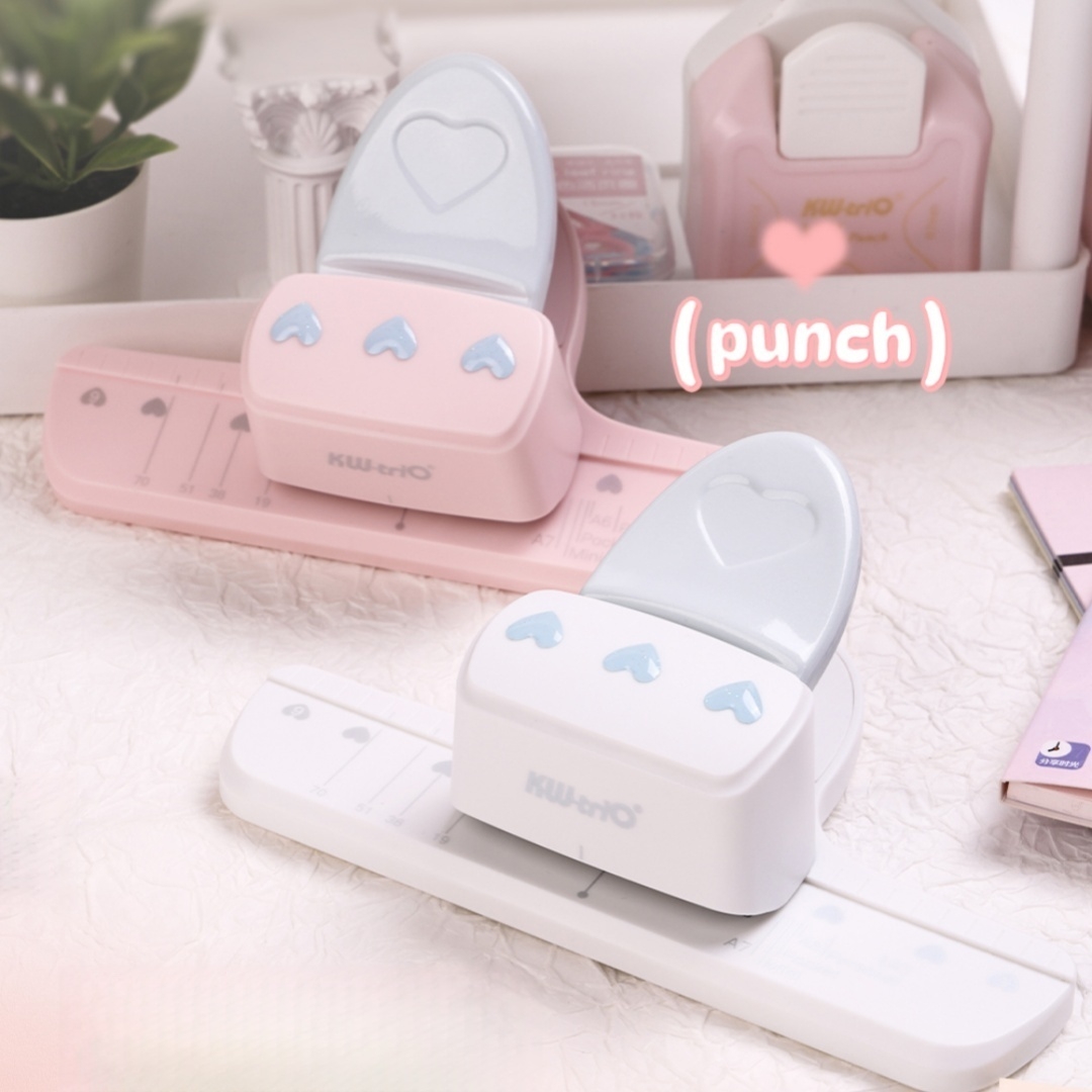 Дырокол Love Shape с 3 отверст – обзор и цена Paper Punch 3 Hole