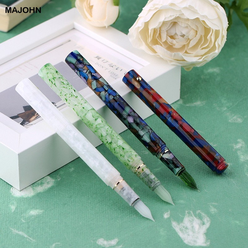 MAJOHN N8 смоляная стеклянная  – обзор и цена Fountain Pen Ink