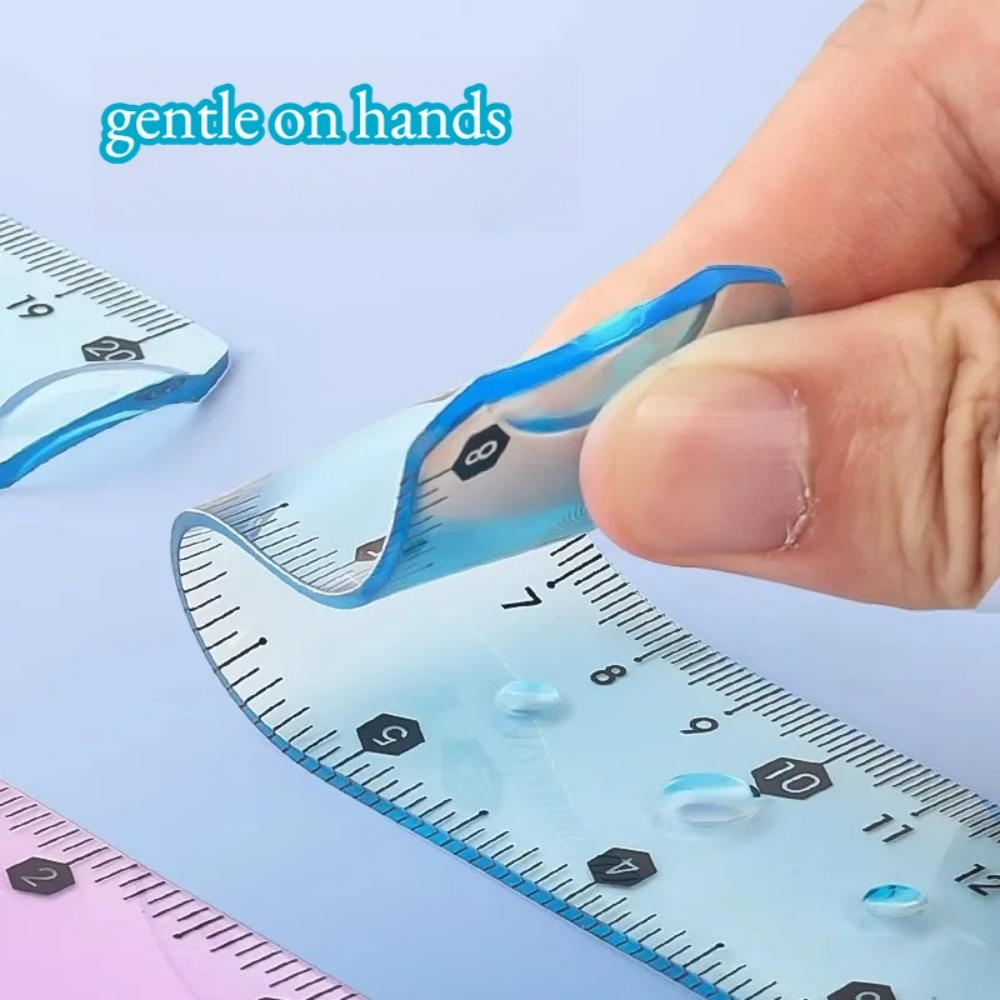 1/3 шт. прозрачных мягких лине – обзор и цена Ruler Set Transparent