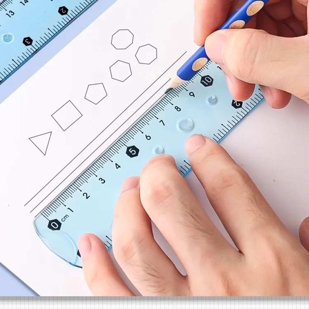 1/3 шт. прозрачных мягких лине – обзор и цена Ruler Set Transparent