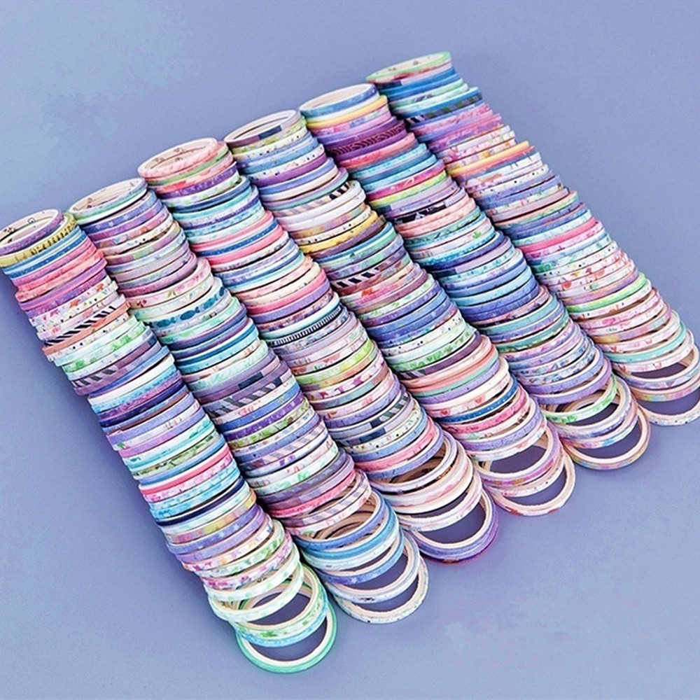 20/50 рулонов, Золотая фольга, – обзор и цена Washi Tape Set