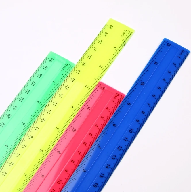 4 шт./упак. красочные прозрачн – обзор и цена Ruler Set Transparent