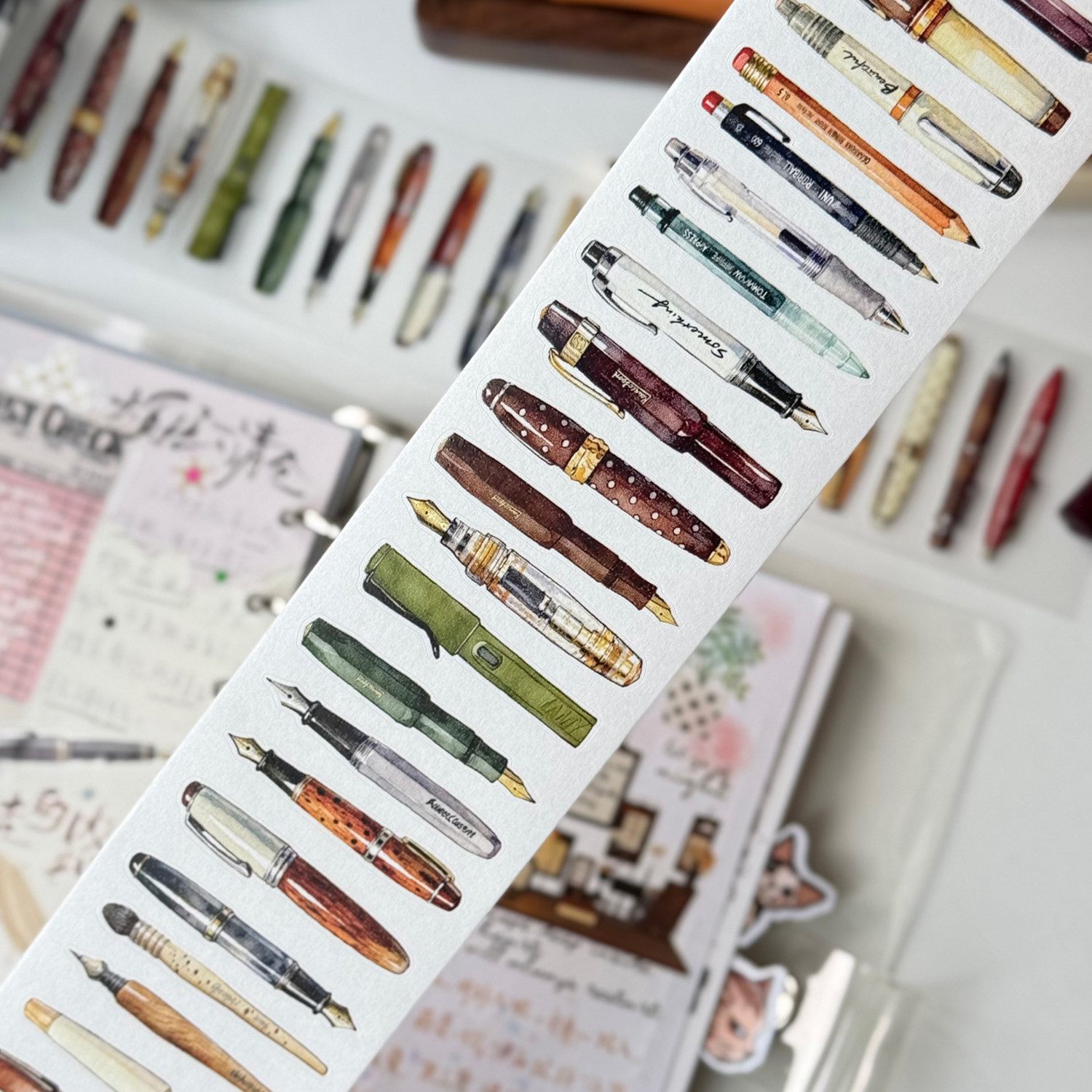Коллекция винтажных декоративн – обзор и цена Washi Tape Set