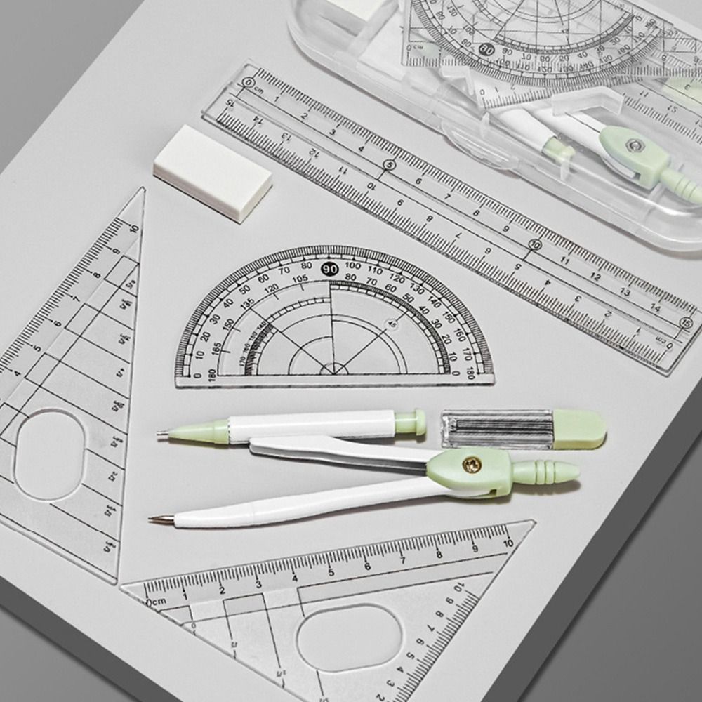 8 шт./компл., пластиковая лине – обзор и цена Ruler Set Transparent