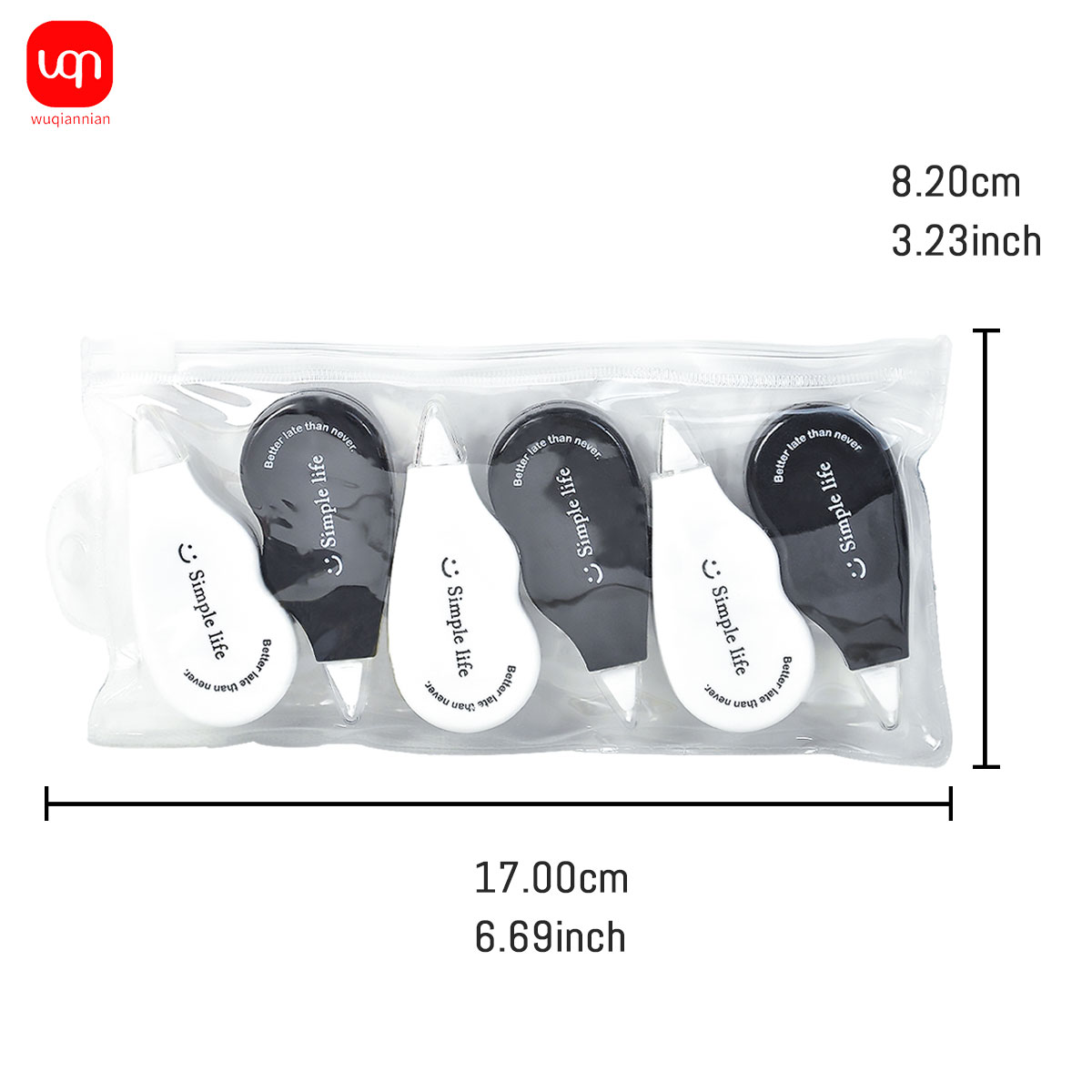 WQN - Черно-белая мини-коррект – обзор и цена Office Supply Office Stationery Items