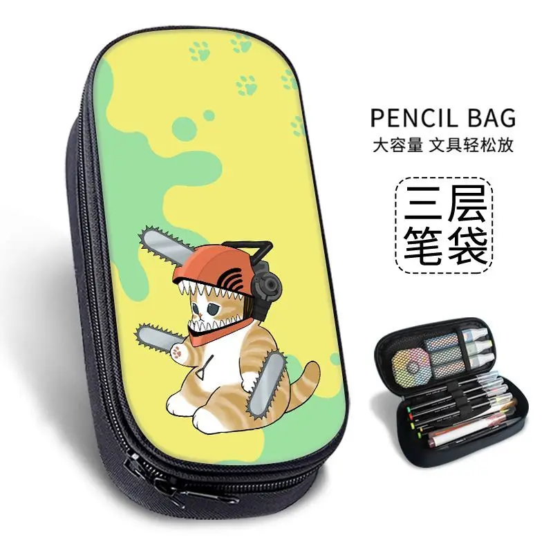 Милый пенал с изображением кот – обзор и цена Pencil Case Large