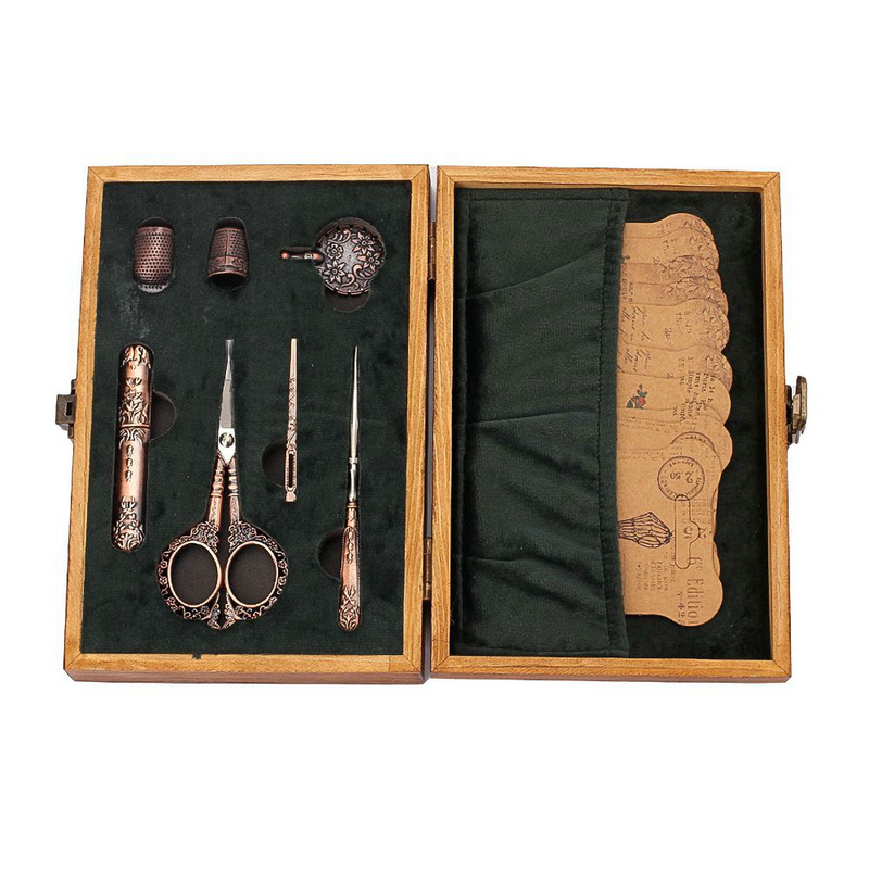 Винтажный набор для шитья, наб – обзор и цена Scissors Stainless Craft