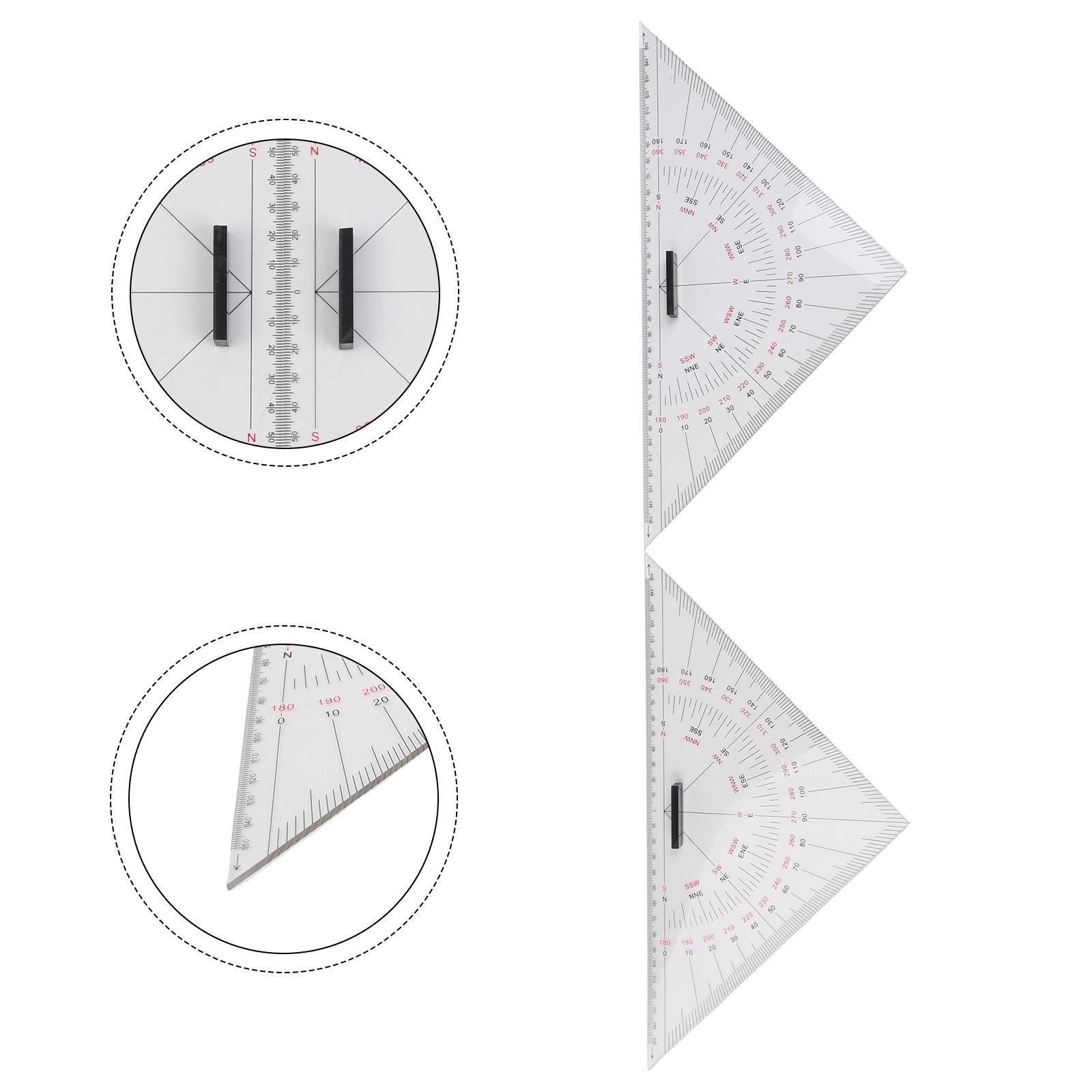 Прозрачный набор из 30-сантиме – обзор и цена Ruler Set Transparent