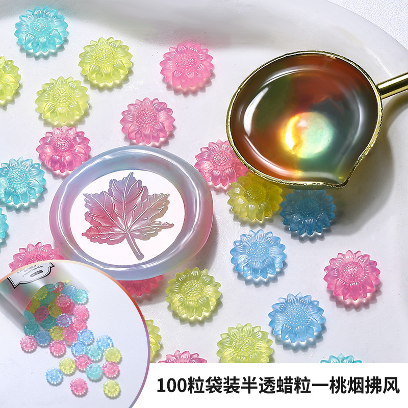 100 шт. полупрозрачные сургучн – обзор и цена Wax Seal Stamp Kit