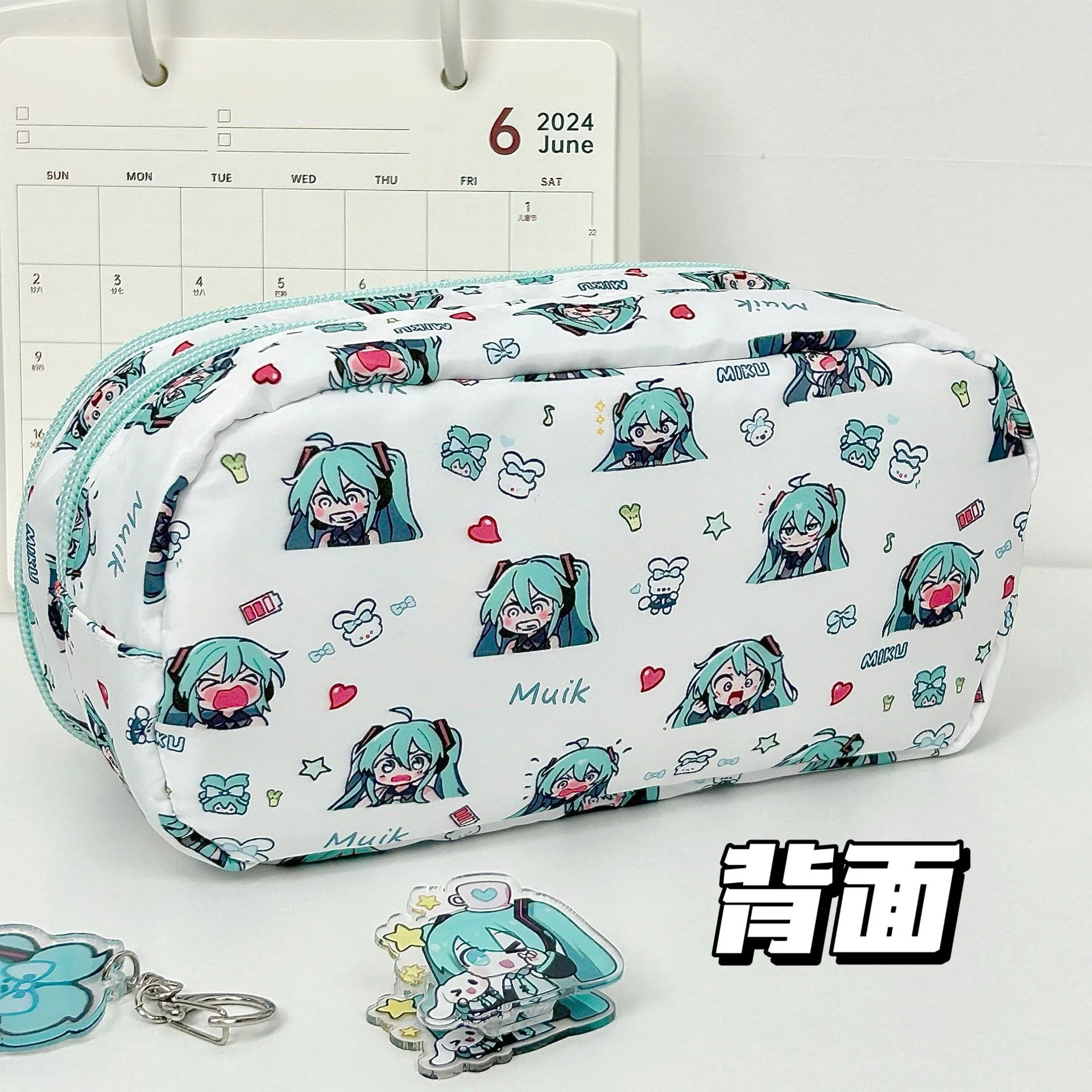 Милый пенал Hatsune Miku больш – обзор и цена Pencil Case Large