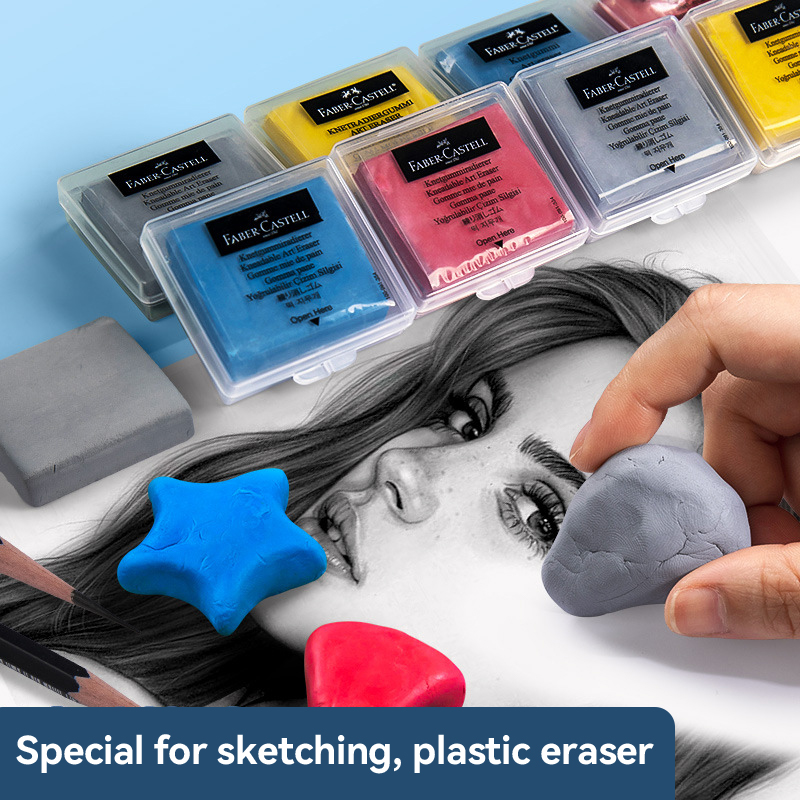 Ластик-клячка Faber-Castell Pl – обзор и цена Rubber Eraser Kneaded