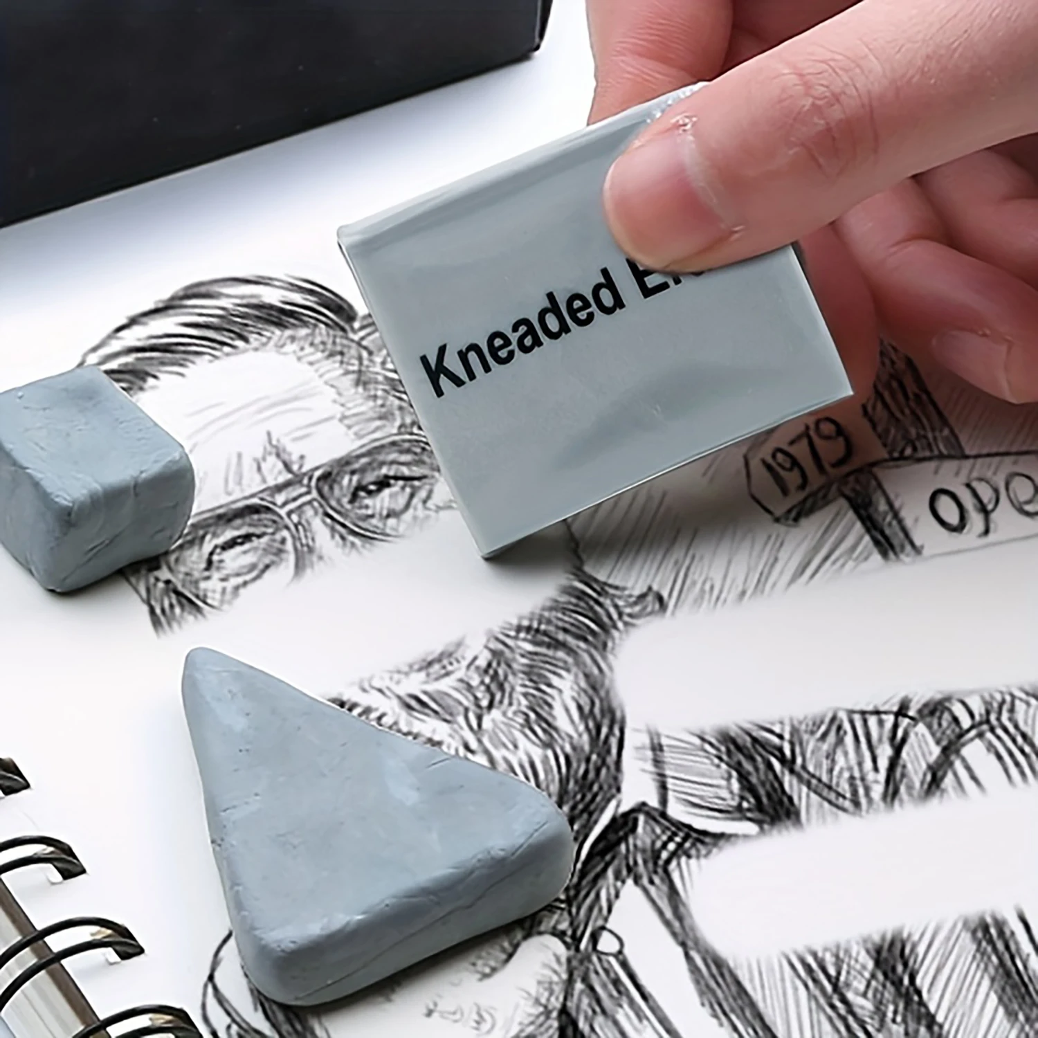 Набор ластиков из прессованной – обзор и цена Rubber Eraser Kneaded