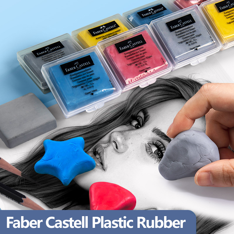 Пластикость резины Faber-Caste – обзор и цена Rubber Eraser Kneaded