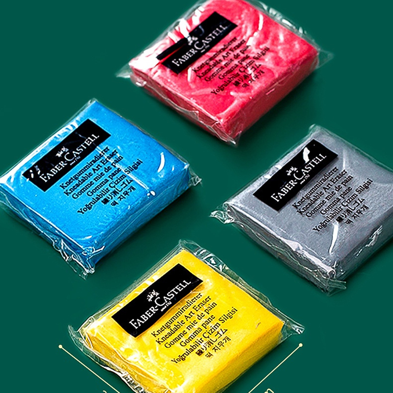 Пластикость резины Faber-Caste – обзор и цена Rubber Eraser Kneaded