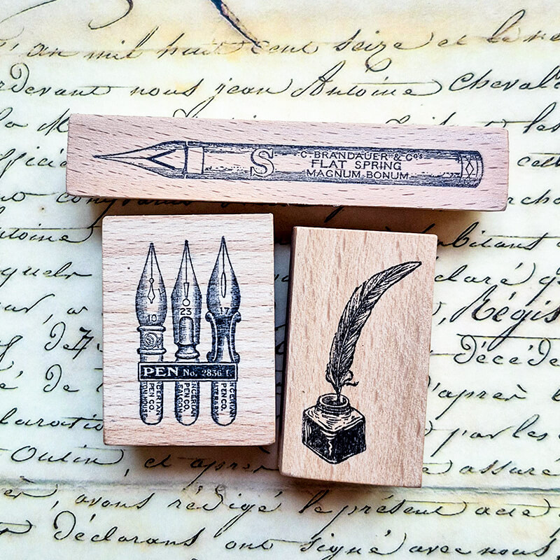 Набор для скрапбукинга: штампы – обзор и цена Fountain Pen Ink