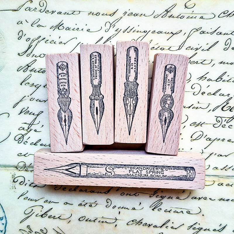 Набор для скрапбукинга: штампы – обзор и цена Fountain Pen Ink