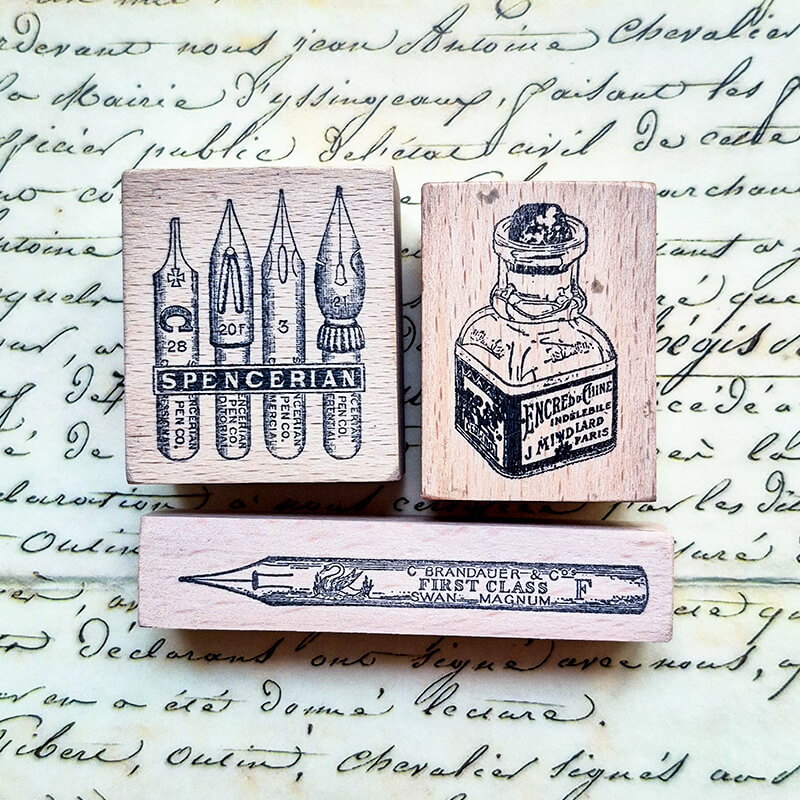 Набор для скрапбукинга: штампы – обзор и цена Fountain Pen Ink